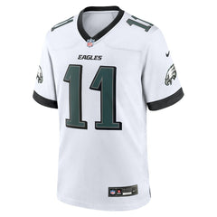 Nike A.J. Brown Philadelphia Eagles White Game Jersey White