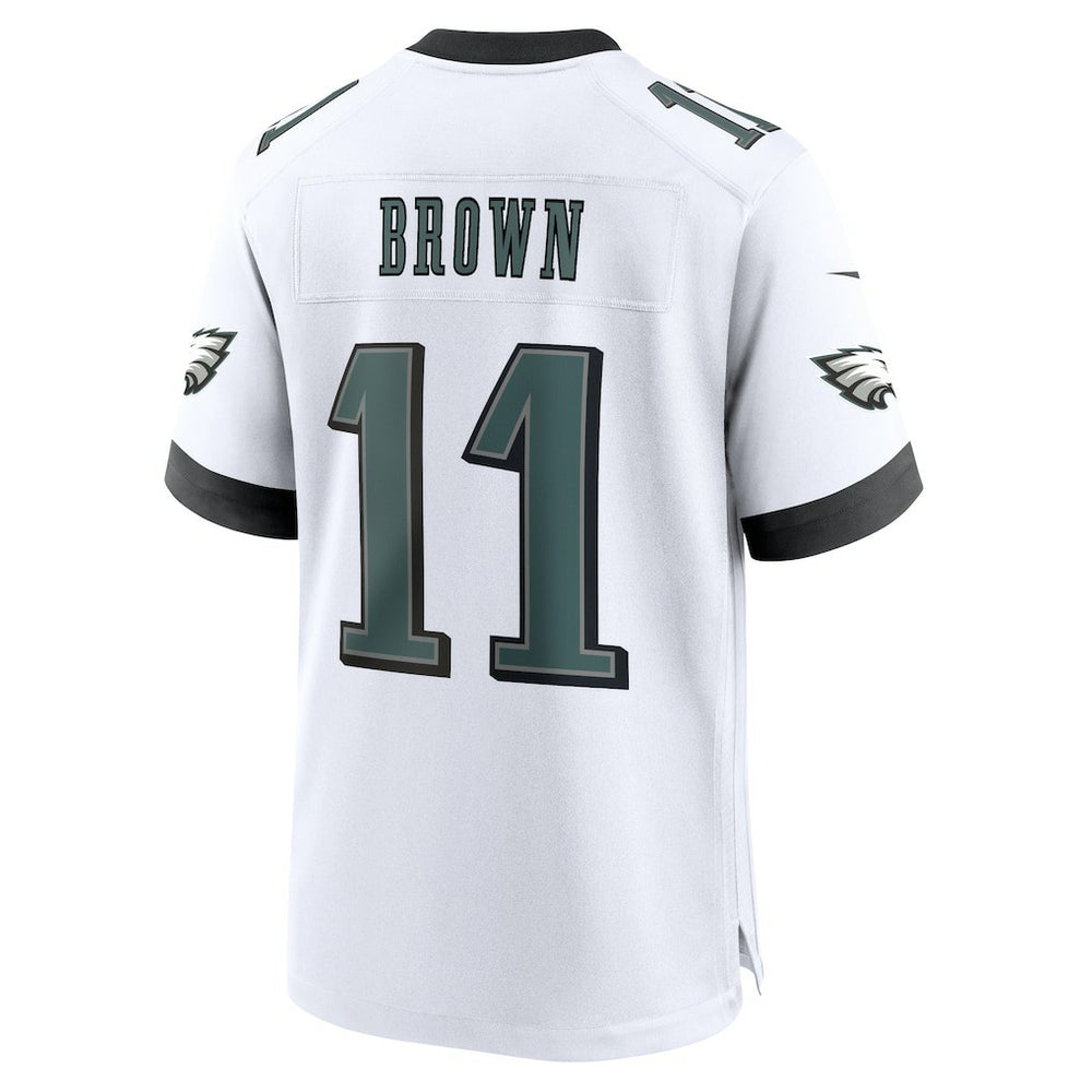 Nike A.J. Brown Philadelphia Eagles White Game Jersey White