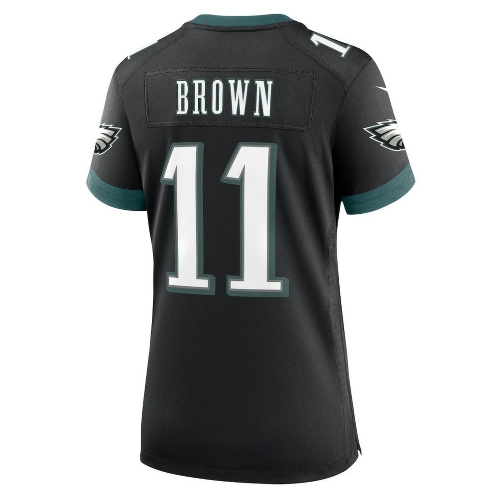 Nike A.J. Brown Philadelphia Eagles Women's Alternate Game Jersey Black