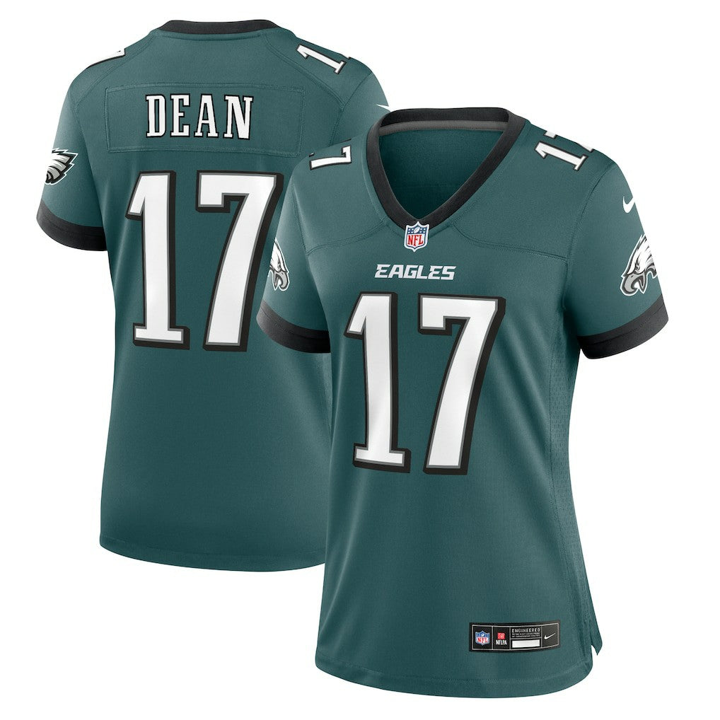 Nike Nakobe Dean Philadelphia Eagles Women's Team Game Jersey Midnight Green