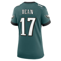 Nike Nakobe Dean Philadelphia Eagles Women's Team Game Jersey Midnight Green