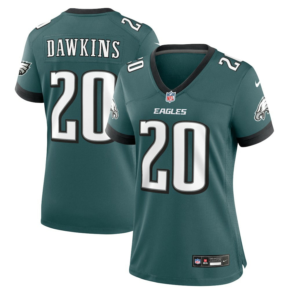 Nike Brian Dawkins Philadelphia Eagles Women's Retired Player Game Jersey Midnight Green