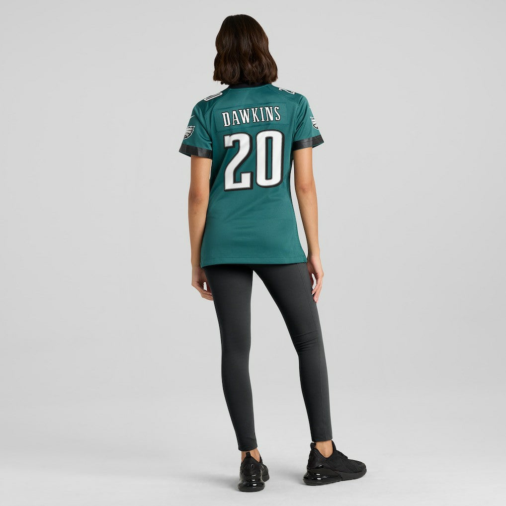 Nike Brian Dawkins Philadelphia Eagles Women's Retired Player Game Jersey Midnight Green