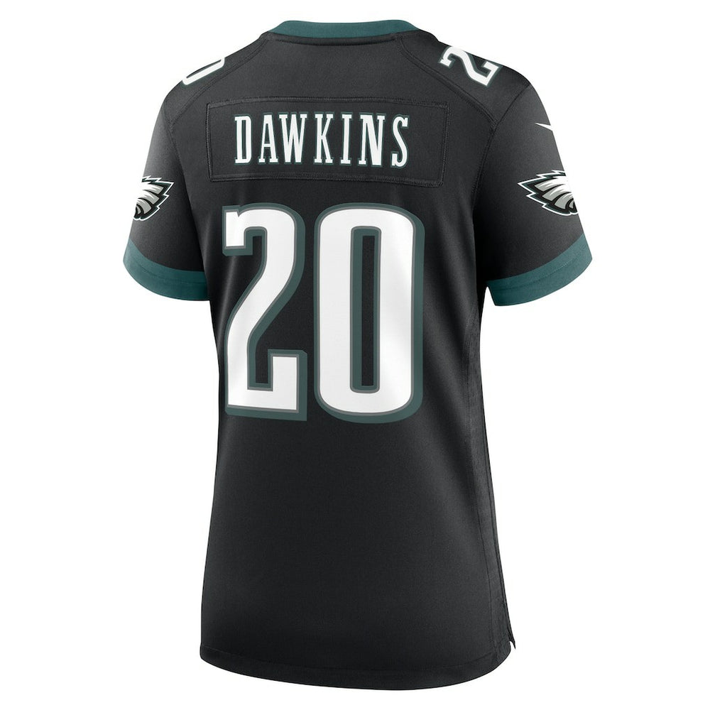 Nike Brian Dawkins Philadelphia Eagles Women's Alternate Game Jersey Black