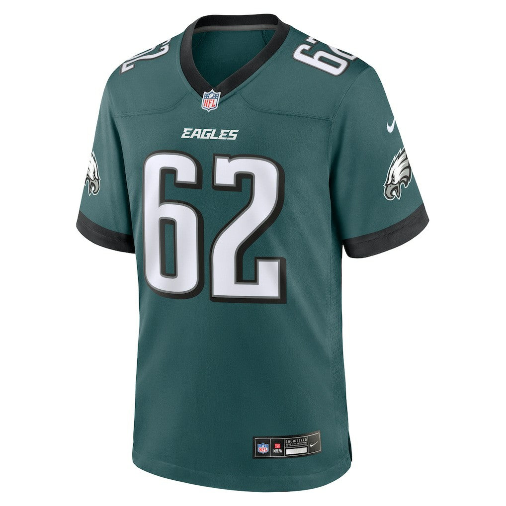 Nike Jason Kelce Philadelphia Eagles Team Game Jersey Midnight Green