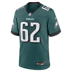 Nike Jason Kelce Philadelphia Eagles Team Game Jersey Midnight Green