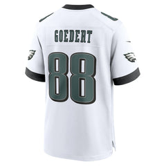 Nike Dallas Goedert Philadelphia Eagles White Game Jersey White
