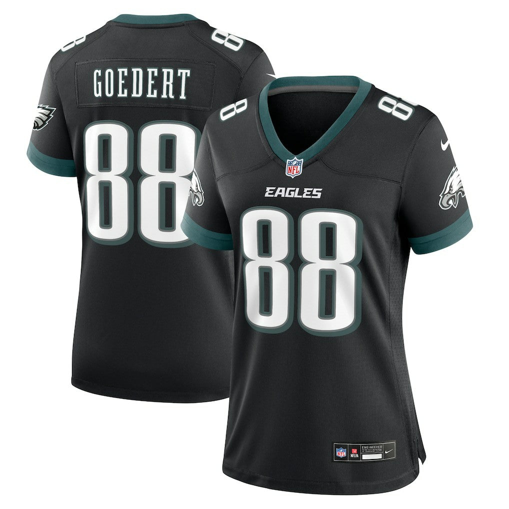Nike Dallas Goedert Philadelphia Eagles Women's Alternate Game Jersey Black