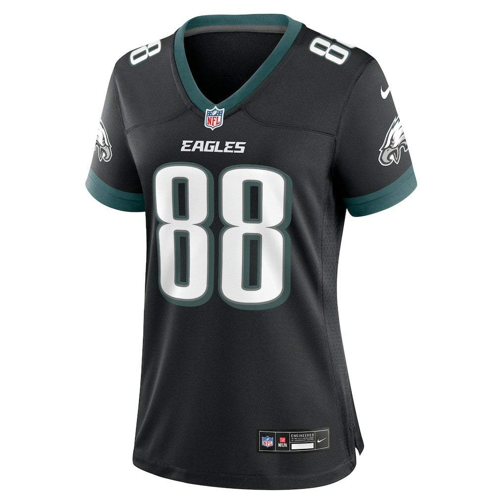 Nike Dallas Goedert Philadelphia Eagles Women's Alternate Game Jersey Black