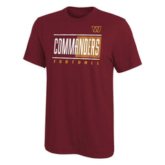 Washington Commanders Youth Pumped Up T-Shirt Burgundy