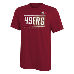 San Francisco 49ers Youth Pumped Up T-Shirt Scarlet