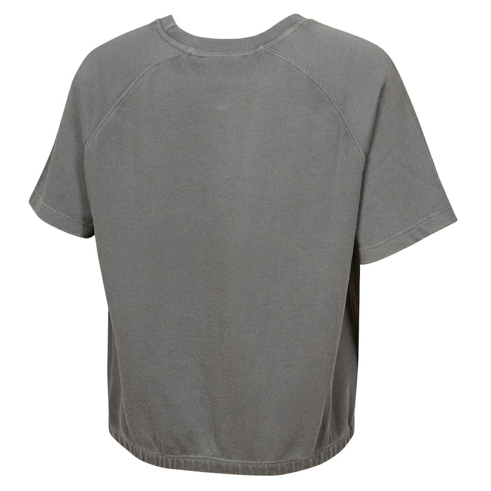 Minnesota Vikings Women's Mineral Wash Short Sleeve Top Gray
