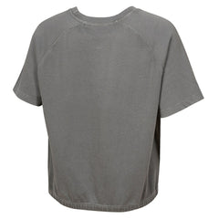 Philadelphia Eagles Women's Mineral Wash Short Sleeve Top Gray