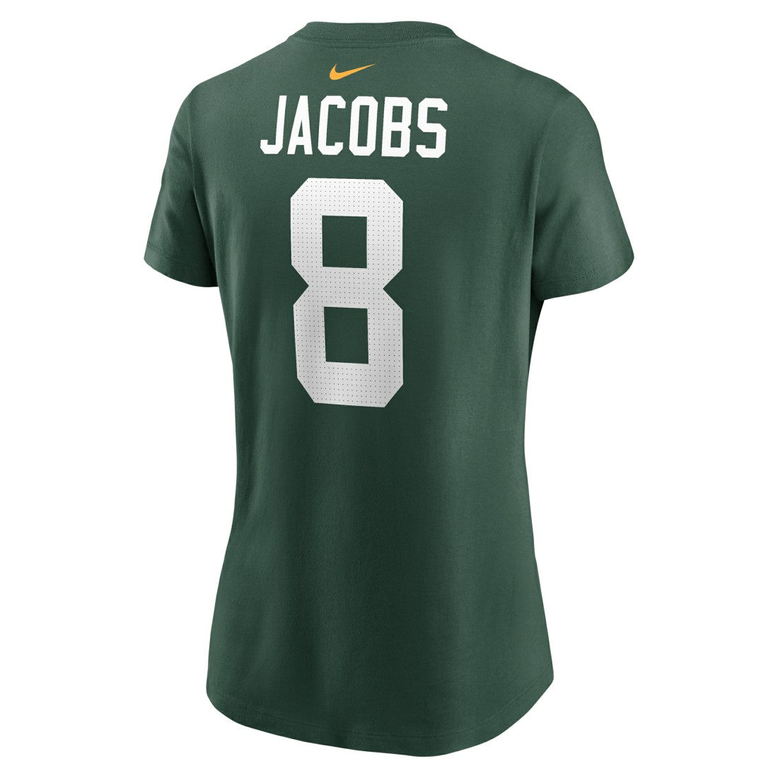 Nike Josh Jacobs Green Bay Packers Women's Player Name & Number T-Shirt Green