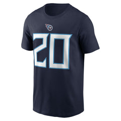 Nike Tony Pollard Tennessee Titans Player Name & Number T-Shirt Navy