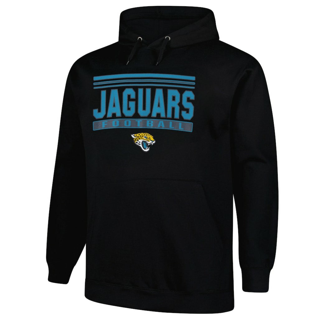 Fanatics Jacksonville Jaguars Big & Tall Pop Pullover Hoodie Black
