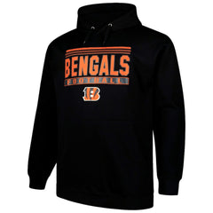 Fanatics Cincinnati Bengals Big & Tall Pop Pullover Hoodie Black