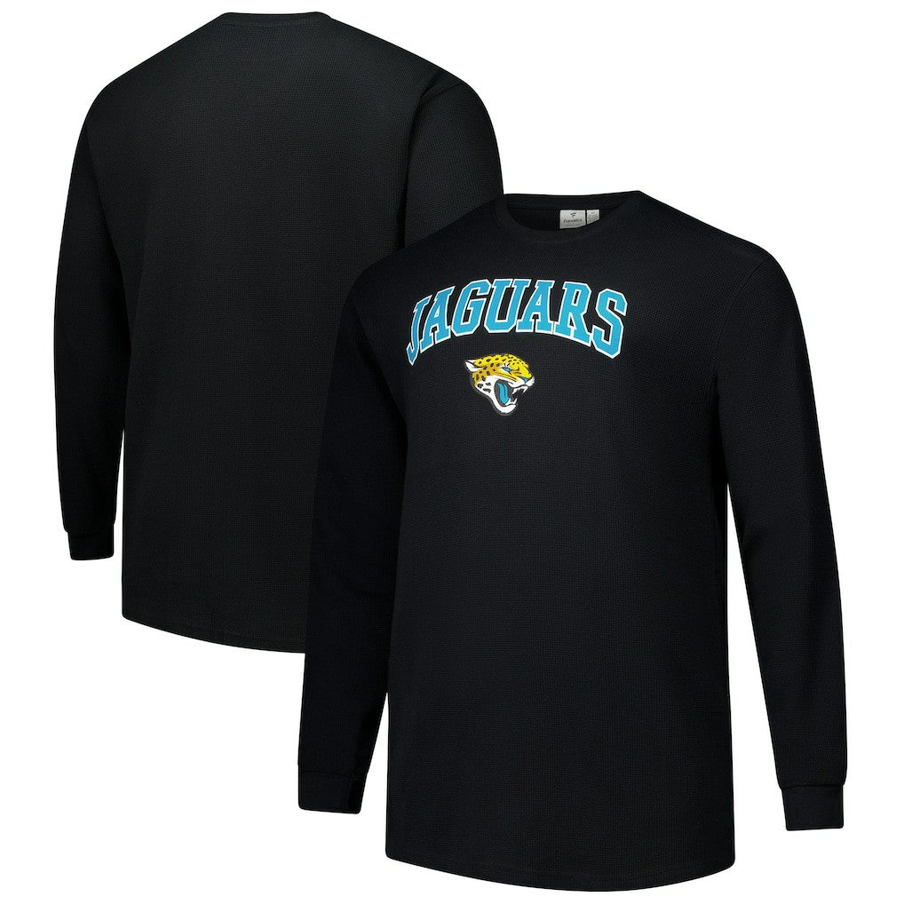 Fanatics Jacksonville Jaguars Big & Tall Thermal Long Sleeve T-Shirt Black