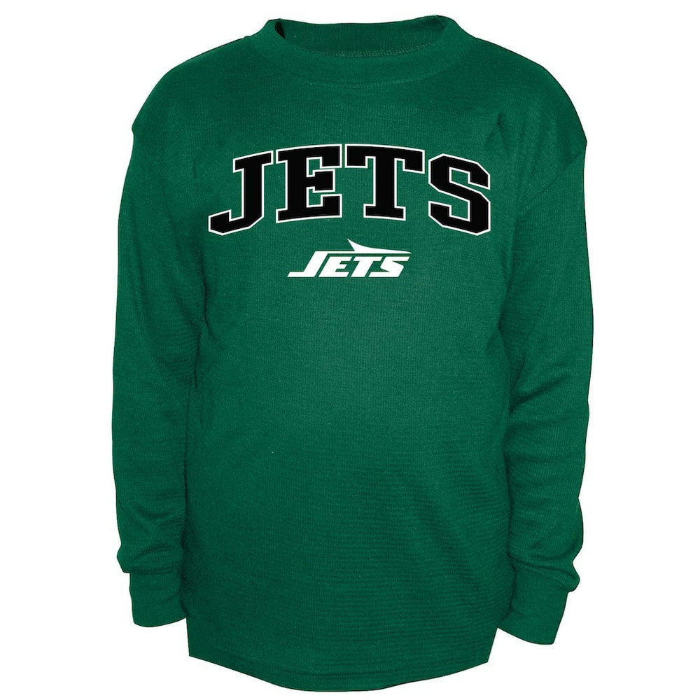 Fanatics New York Jets Big & Tall Thermal Long Sleeve T-Shirt Green