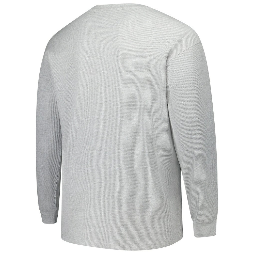 Fanatics Miami Dolphins Big & Tall Thermal Long Sleeve T-Shirt Heather Gray