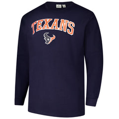 Fanatics Houston Texans Big & Tall Thermal Long Sleeve T-Shirt Navy