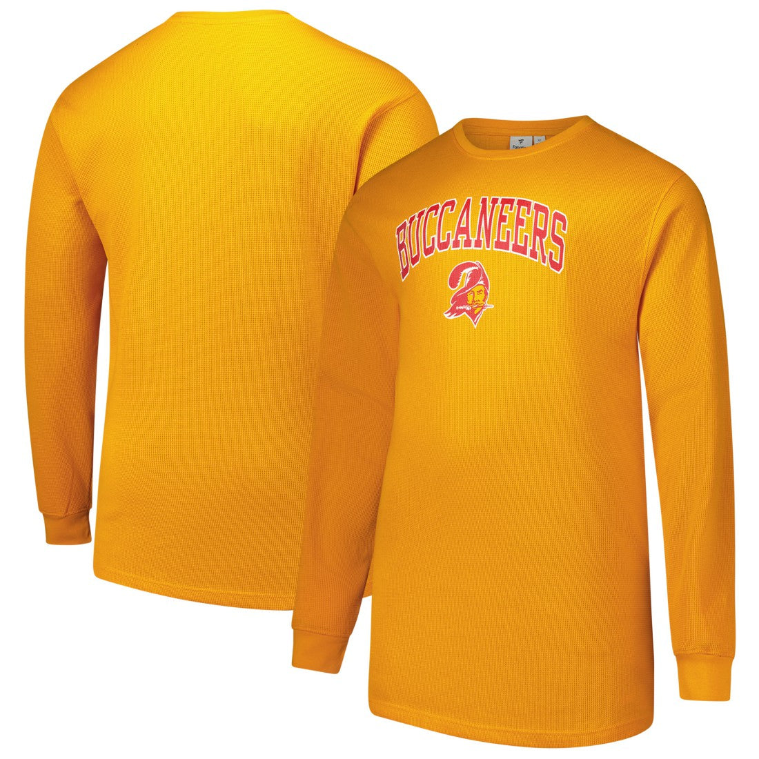 Fanatics Tampa Bay Buccaneers Big & Tall Throwback Thermal Long Sleeve T-Shirt Orange