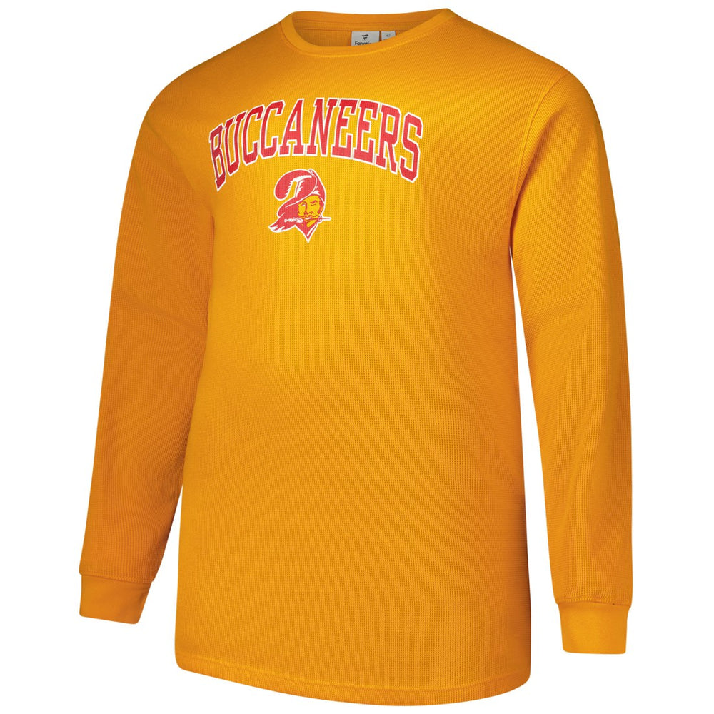 Fanatics Tampa Bay Buccaneers Big & Tall Throwback Thermal Long Sleeve T-Shirt Orange