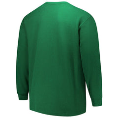 Fanatics New York Jets Big & Tall Throwback Thermal Long Sleeve T-Shirt Kelly Green