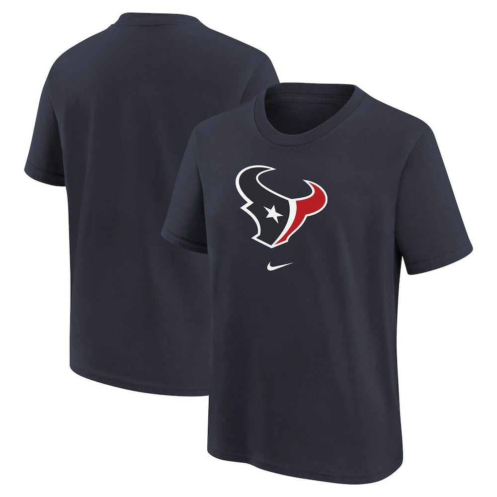 Nike Houston Texans Youth Logo T-Shirt Navy