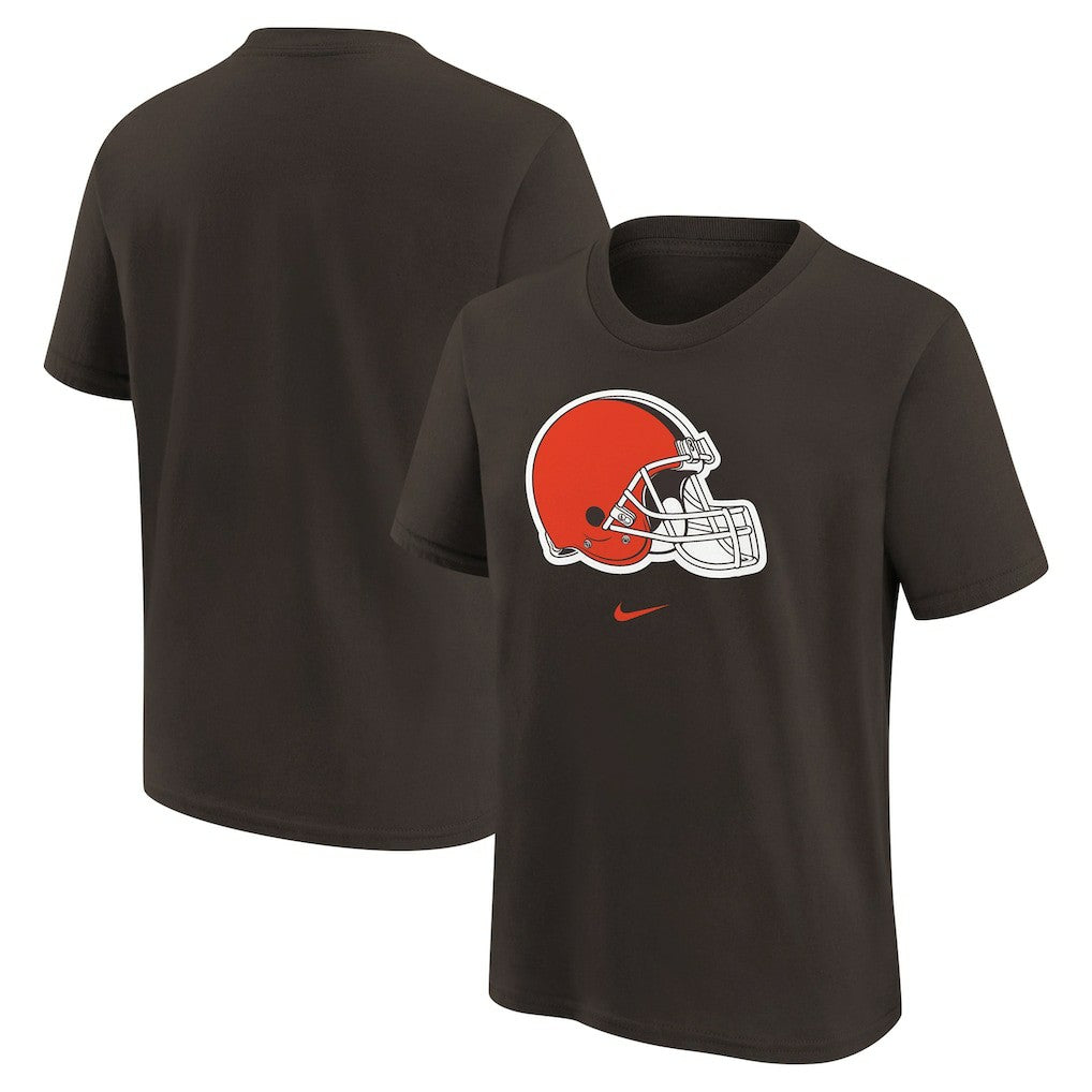 Nike Cleveland Browns Youth Logo T-Shirt Brown
