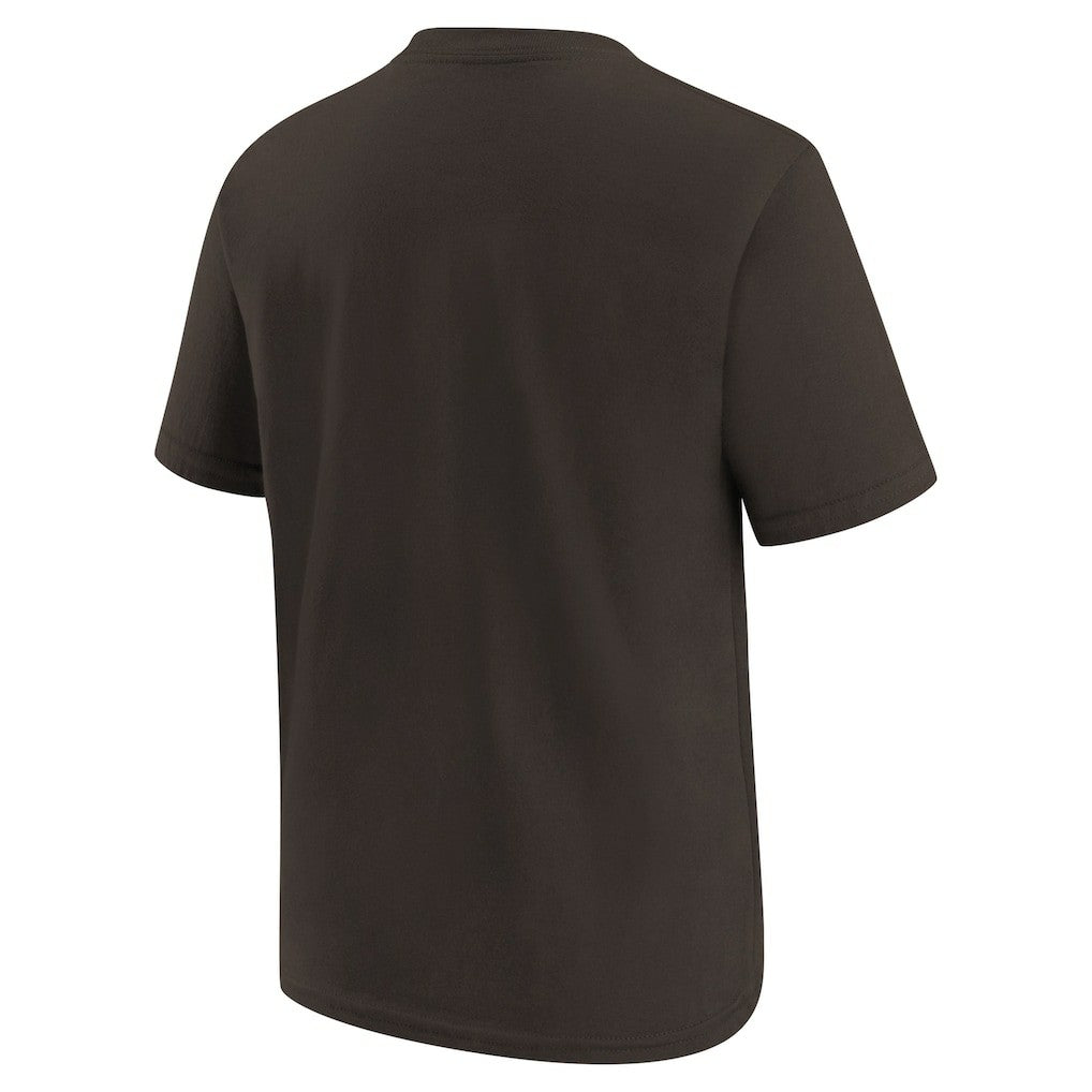 Nike Cleveland Browns Youth Logo T-Shirt Brown