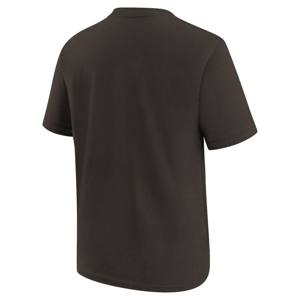 Nike Cleveland Browns Youth Logo T-Shirt Brown