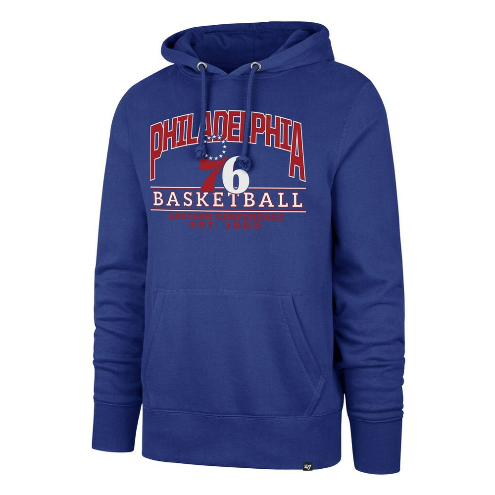Philadelphia 76ers '47 Big & Tall Good Call Headline Pullover Hoodie Royal | 47 brand