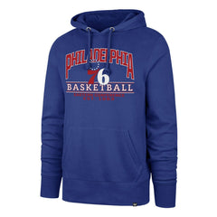 Philadelphia 76ers '47 Big & Tall Good Call Headline Pullover Hoodie Royal | 47 brand
