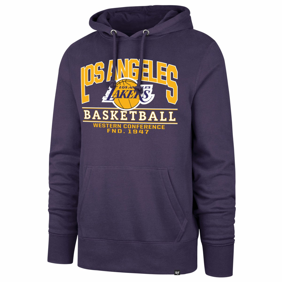 Los Angeles Lakers '47 Big & Tall Good Call Headline Pullover Hoodie Purple | 47 brand Near Me