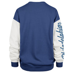 Philadelphia 76ers '47 Women's Plus Size Oversized Rise Andie Pullover Sweatshirt Royal | 47 brand online