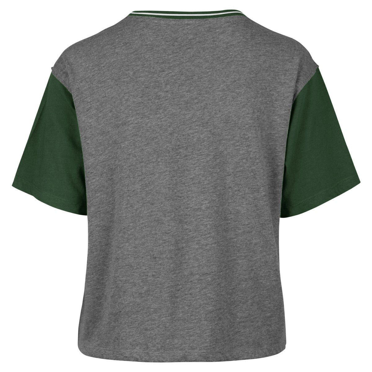 Milwaukee Bucks '47 Women's Rise Clubhouse Ziggy Color Block T-Shirt Gray | 47 brand outlet