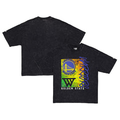 Golden State Warriors Sport Classics Enzyme Washed T-Shirt for sale Black | New Era online