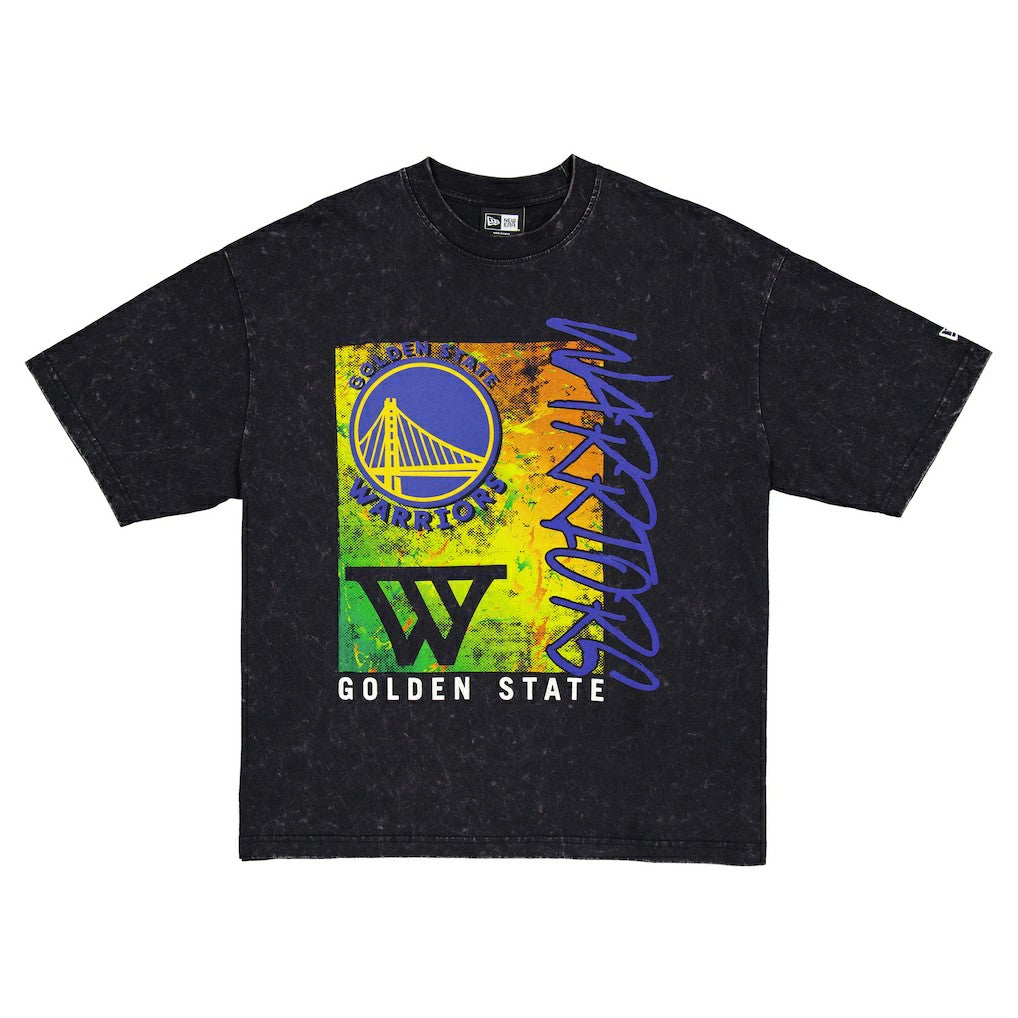 Golden State Warriors Sport Classics Enzyme Washed T-Shirt for sale Black | New Era online