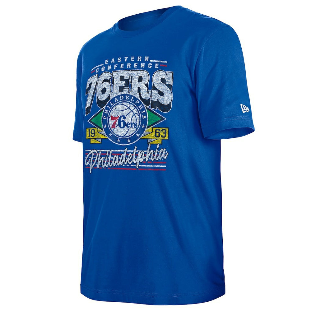 Philadelphia 76ers Sport Classics T-Shirt Royal | New Era US