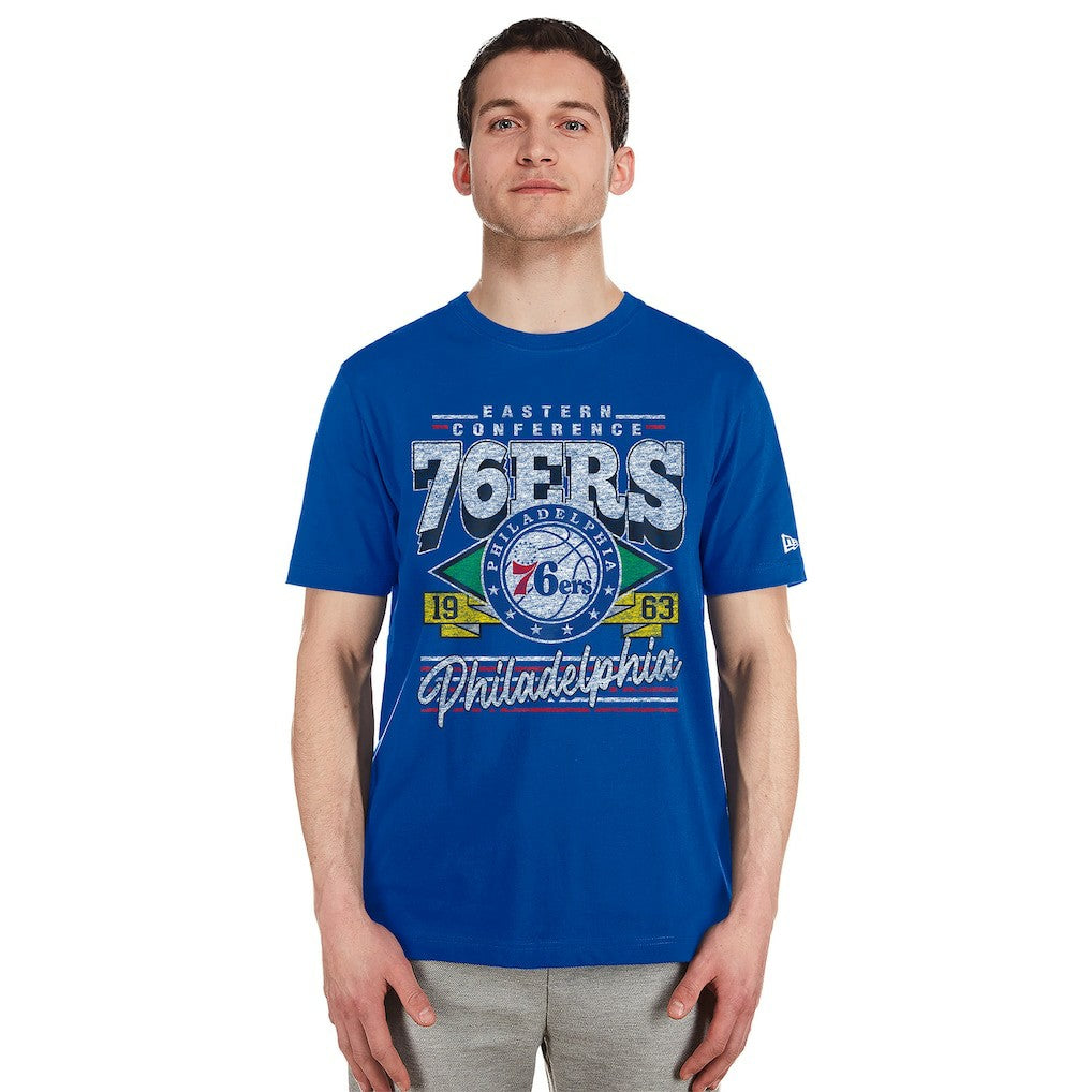 Philadelphia 76ers Sport Classics T-Shirt Royal | New Era US