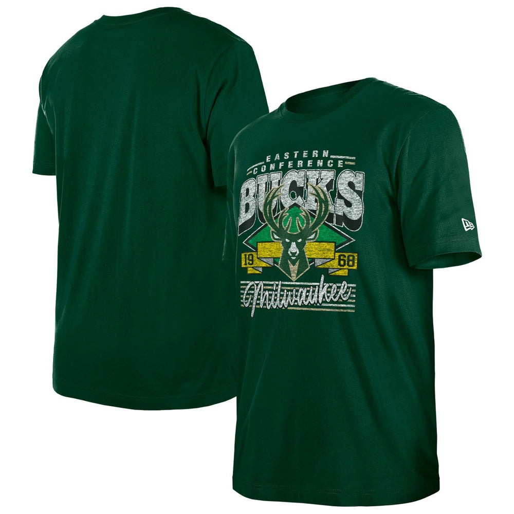 Milwaukee Bucks Sport Classics T-Shirt Hunter Green | New Era for sale