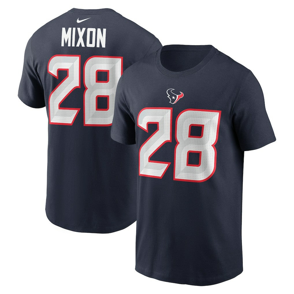 Nike Joe Mixon Houston Texans Player Name & Number T-Shirt Navy