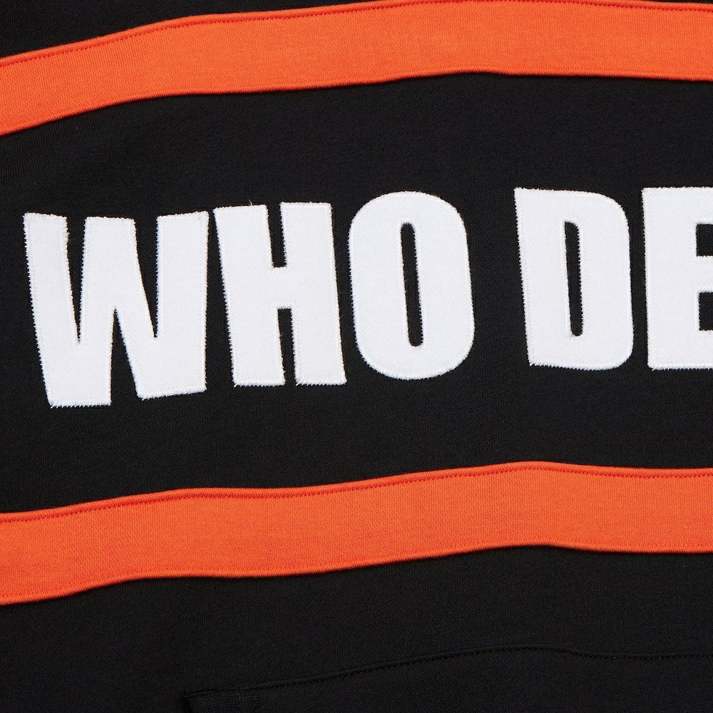 Cincinnati Bengals Vintage Logo Head Coach Fleece Pullover Hoodie Black
