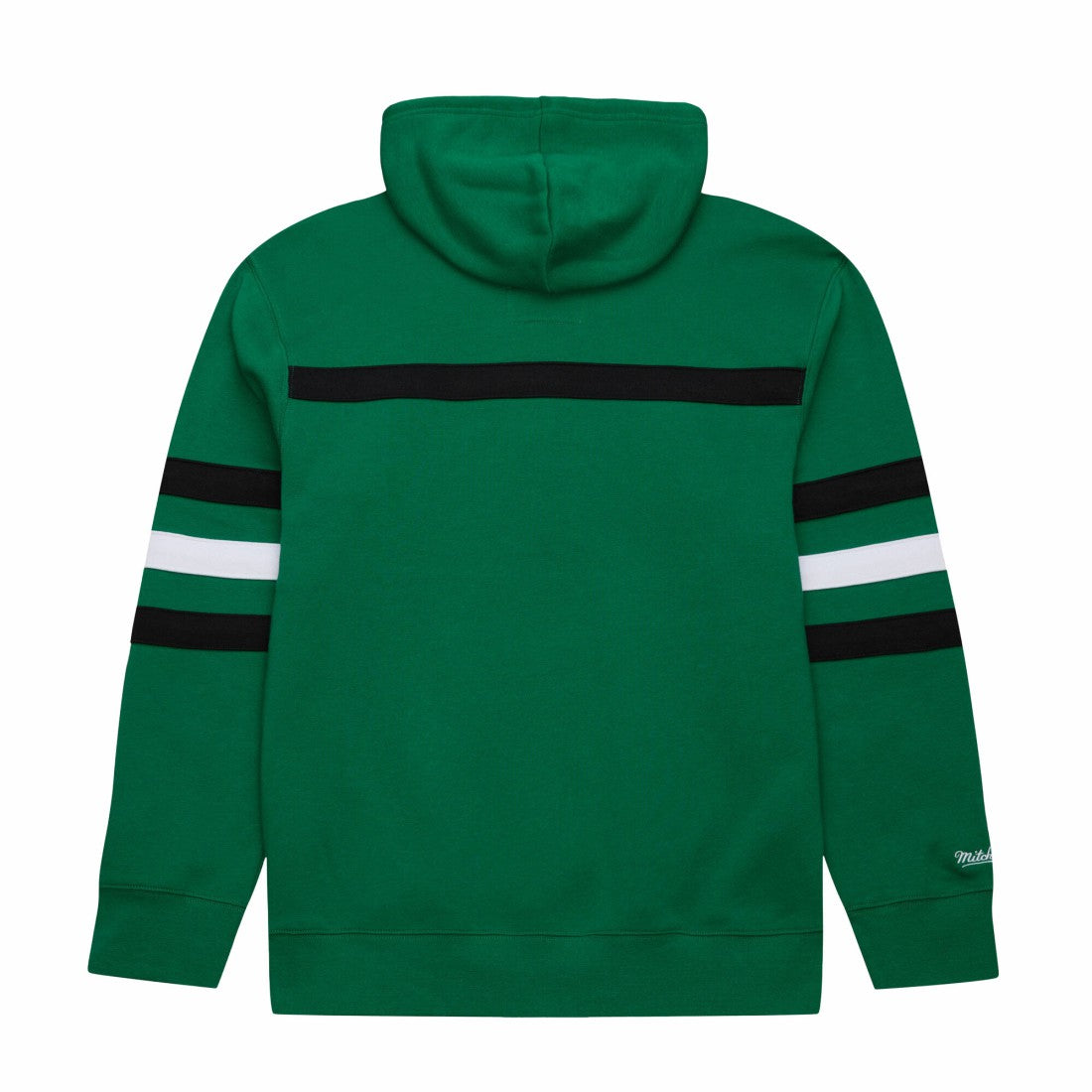 New York Jets Vintage Logo Head Coach Fleece Pullover Hoodie Kelly Green