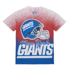 Mitchell & Ness New York Giants Team Burst Vintage Logo T-Shirt White