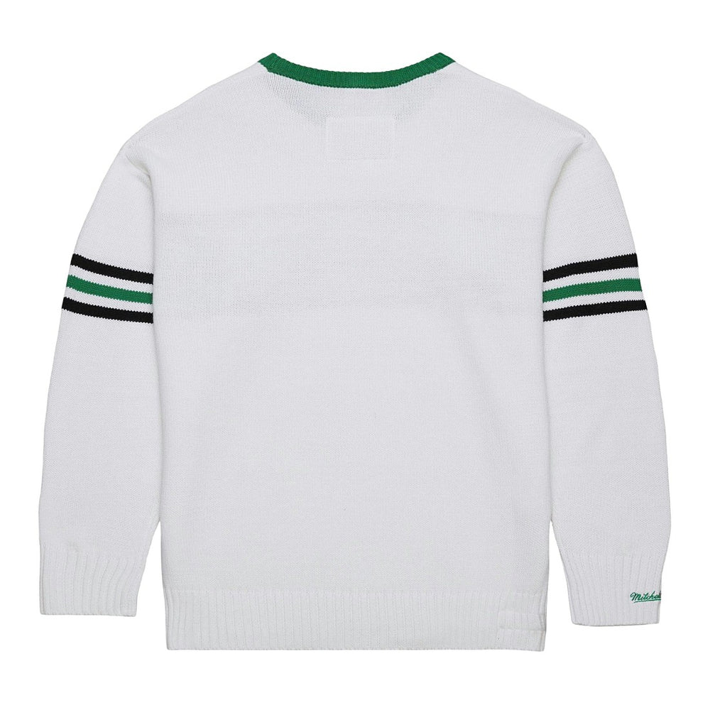 Mitchell & Ness New York Jets Throwback 1984 Pullover Sweater White