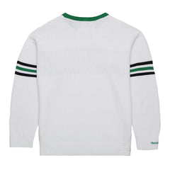 Mitchell & Ness New York Jets Throwback 1984 Pullover Sweater White