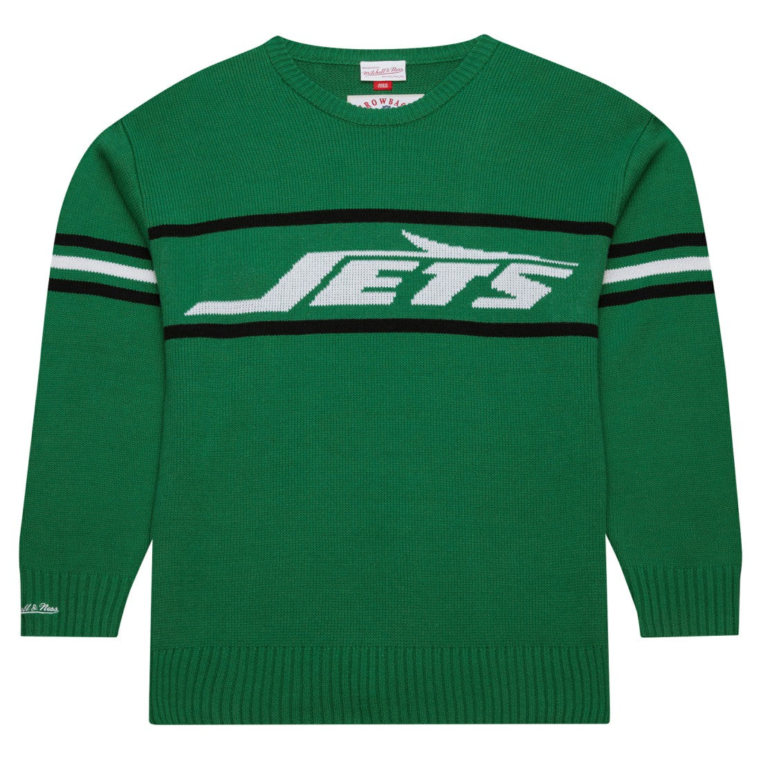 Mitchell & Ness New York Jets Throwback 1984 Pullover Sweater Green