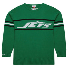 Mitchell & Ness New York Jets Throwback 1984 Pullover Sweater Green